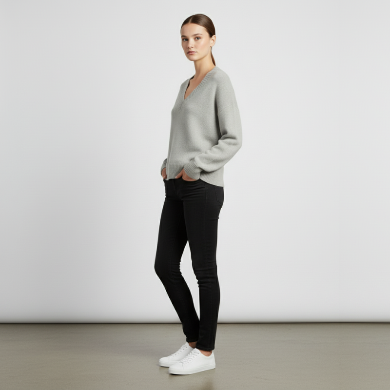 Bente | Dames Trui Pullover Lange Mouw Larenza.nl