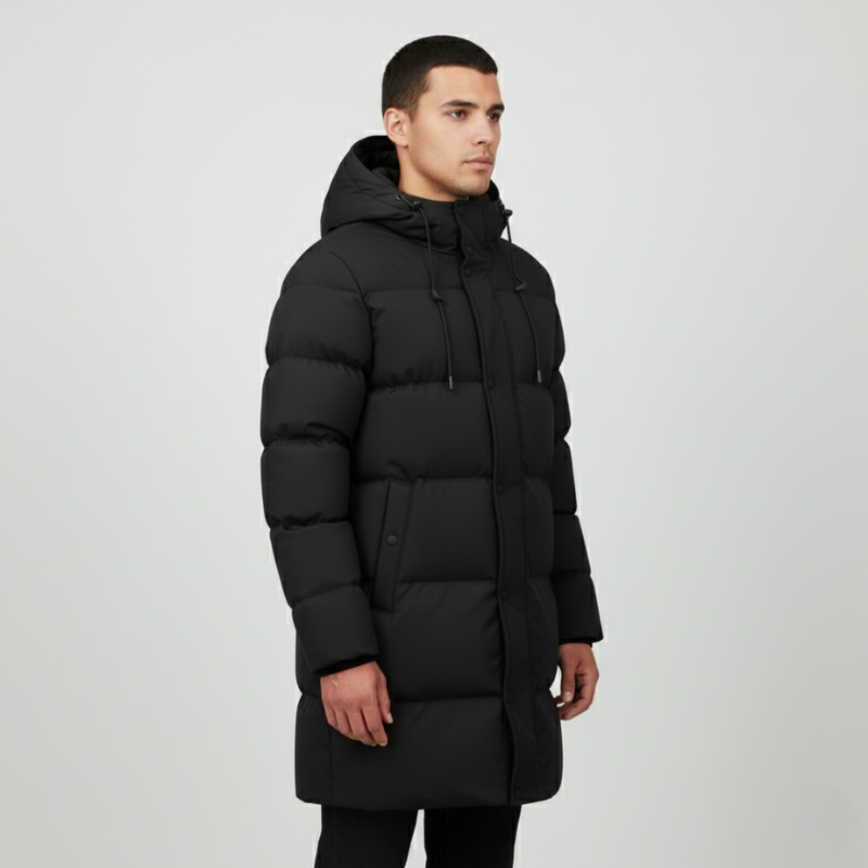 Boaz | Heren Parka Gewatteerd Met Rits Larenza.nl