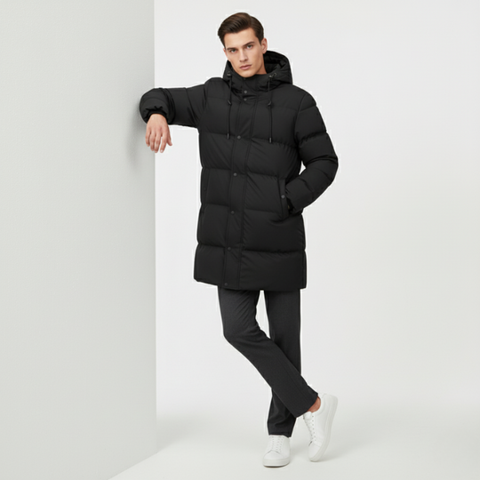 Boaz | Heren Parka Gewatteerd Met Rits Larenza.nl