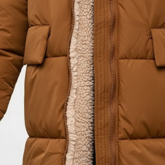 Debby | Dames Lange Pufferjas Larenza.nl