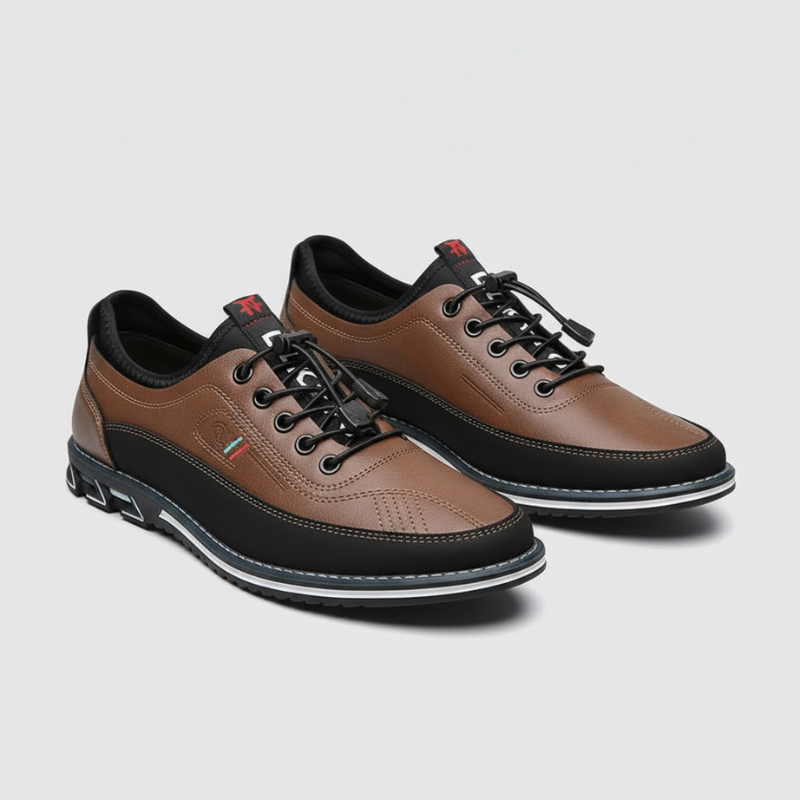 Dirk | Heren Oxford Schoenen Donkerbruin Larenza.nl