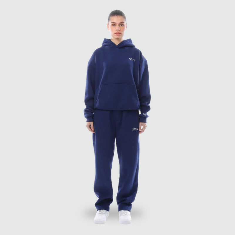 Fien | Unisex Trainingspak 2-delig Blauw Larenza.nl