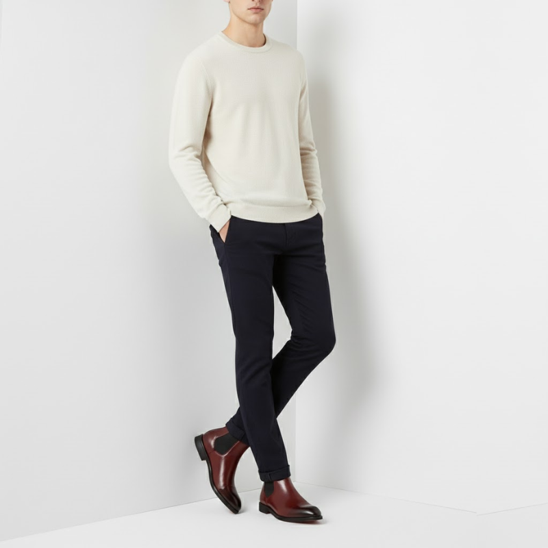 Finn | Heren Chelsea Boots Puntneus Instap Larenza.nl