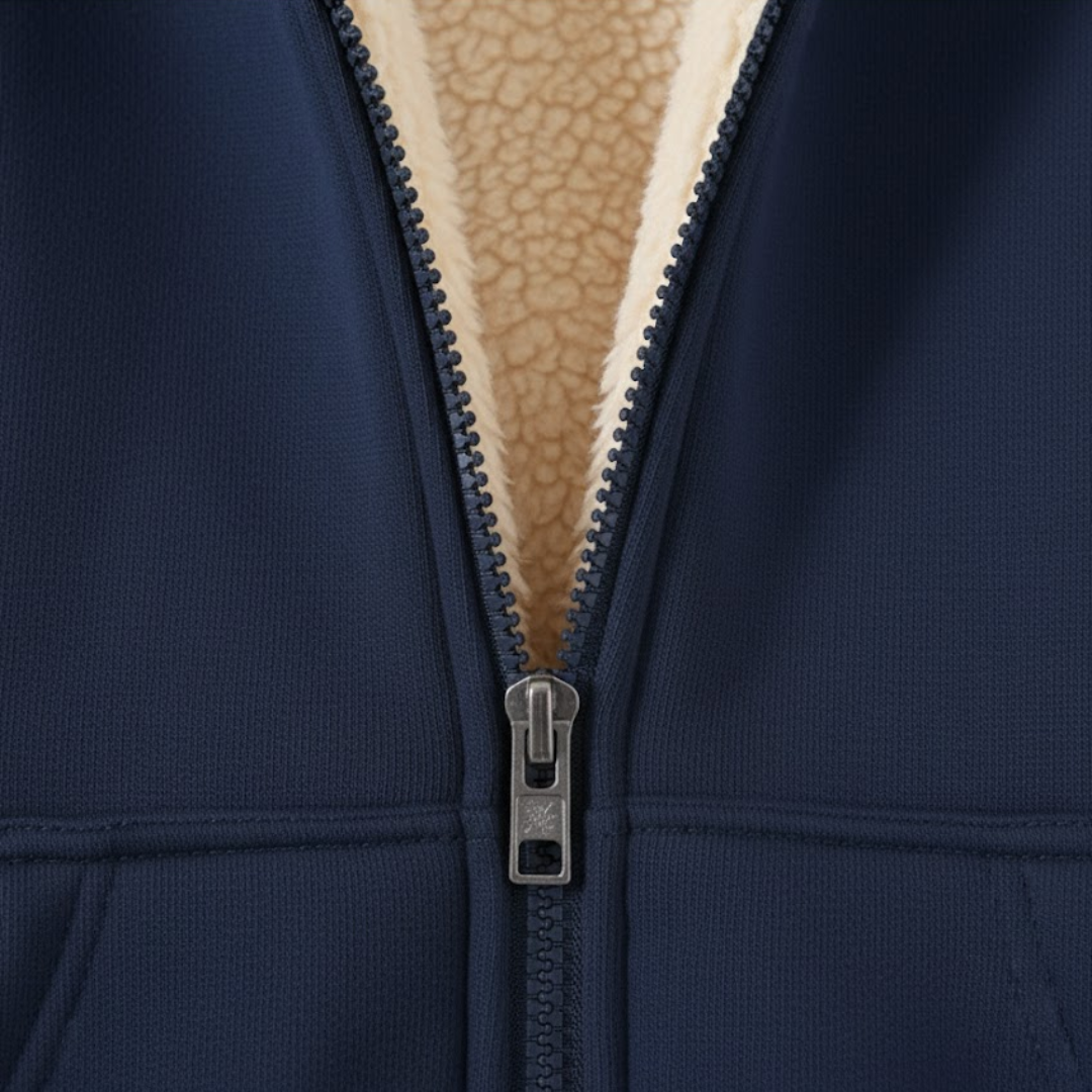 Fleur | Dames Hoodie met Rits en Capuchon Larenza.nl