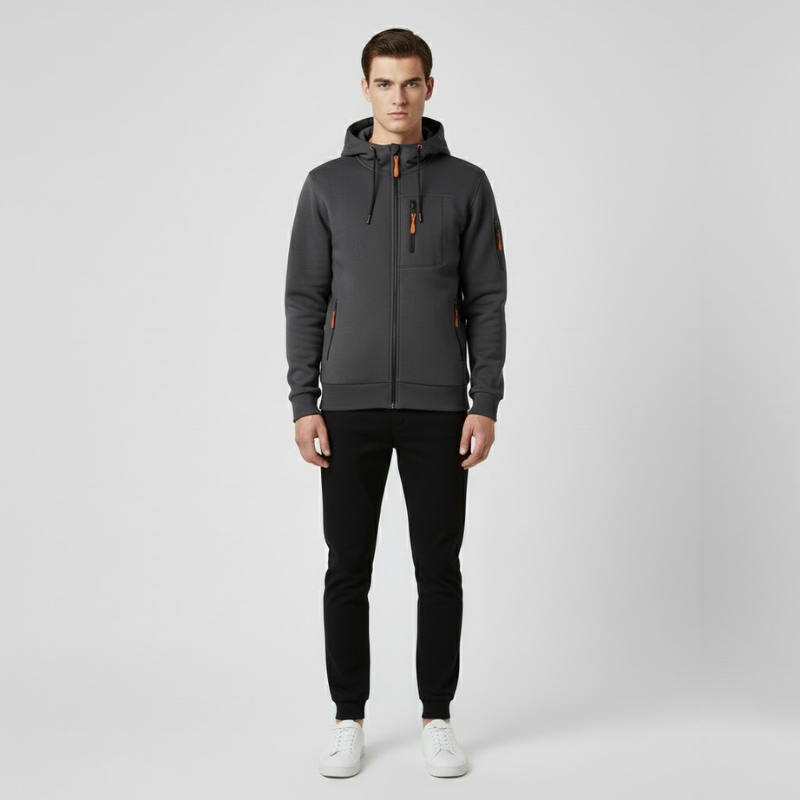 Floris | Heren Casual Vest Lichtgrijs Larenza.nl