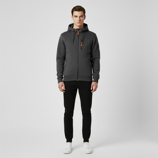 Floris | Heren Casual Vest Lichtgrijs Larenza.nl