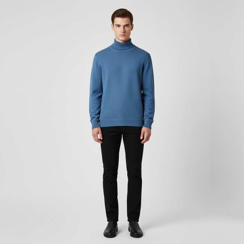 Gerrit | Heren Casual Trui Blauw Larenza.nl