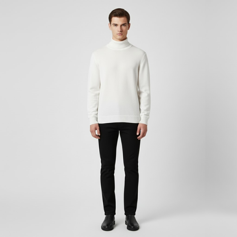 Gerrit | Heren Casual Trui Wit Larenza.nl