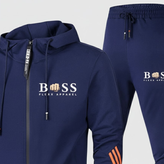 Huib | Heren Stretch Sportset Larenza.nl