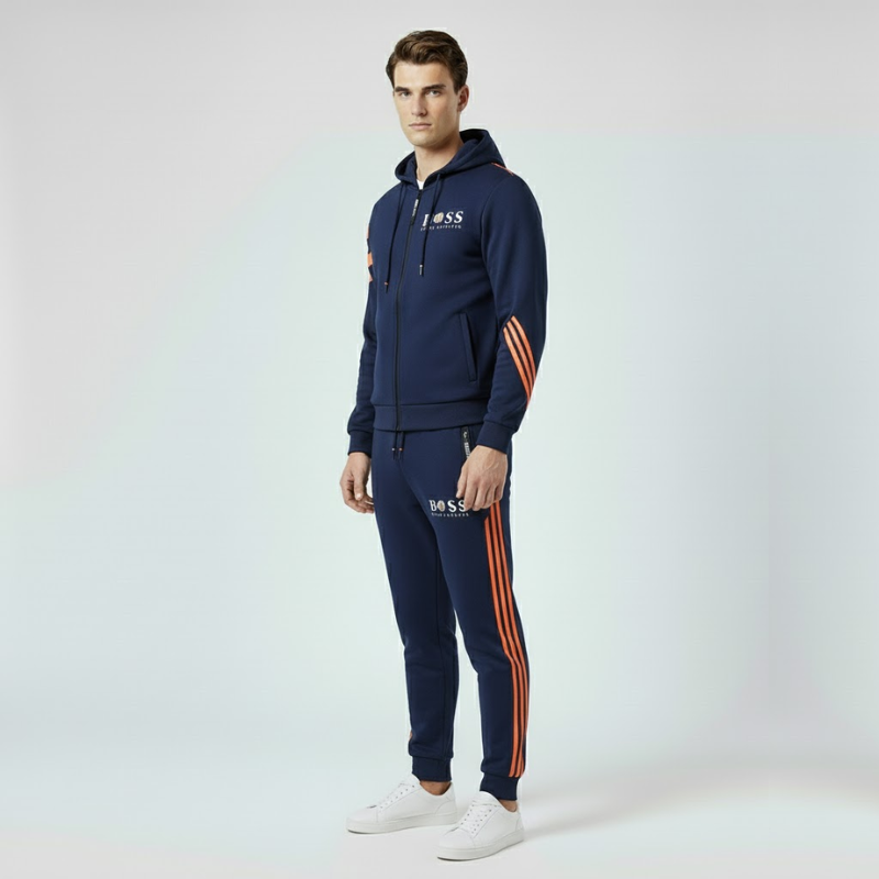 Huib | Heren Stretch Sportset Larenza.nl