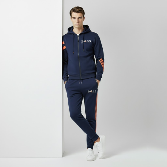 Huib | Heren Stretch Sportset Larenza.nl