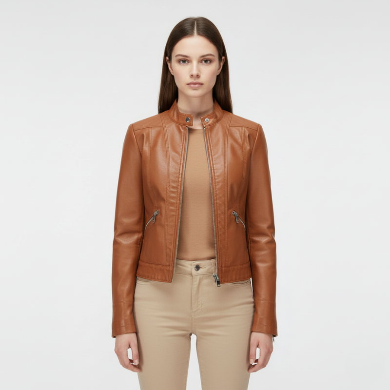 Indy | Dames Jack Kort Model Lichtbruin Larenza.nl