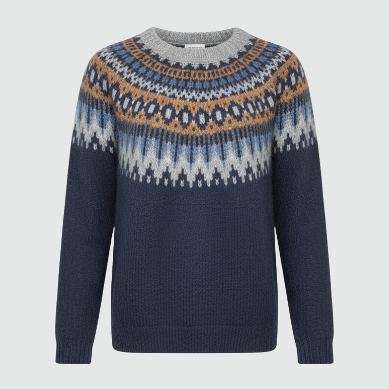 Inge | Dames Elegante Trui Donkerblauw Larenza.nl