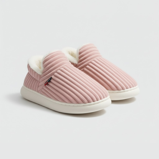 Isabelle | Dames Pantoffels Roze Larenza.nl