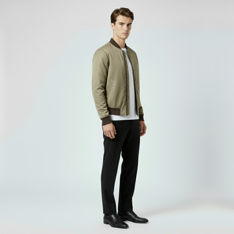 Ivo | Heren Lichtgewicht Handgemaakte Jas Larenza.nl