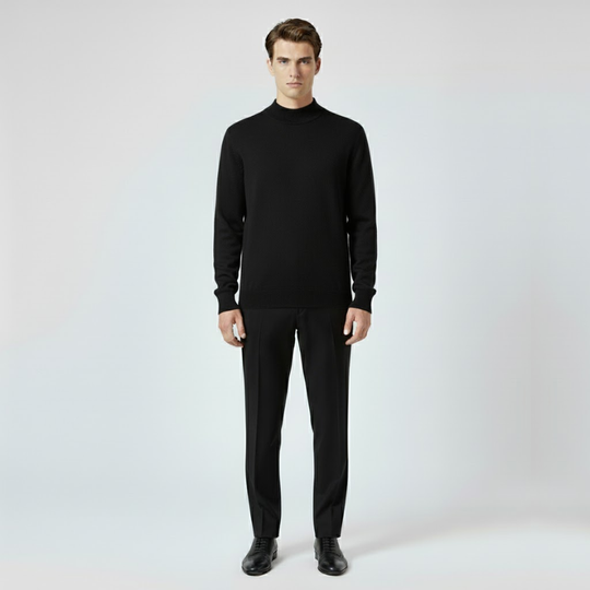 Jacco | Heren Trui Zwart Larenza.nl