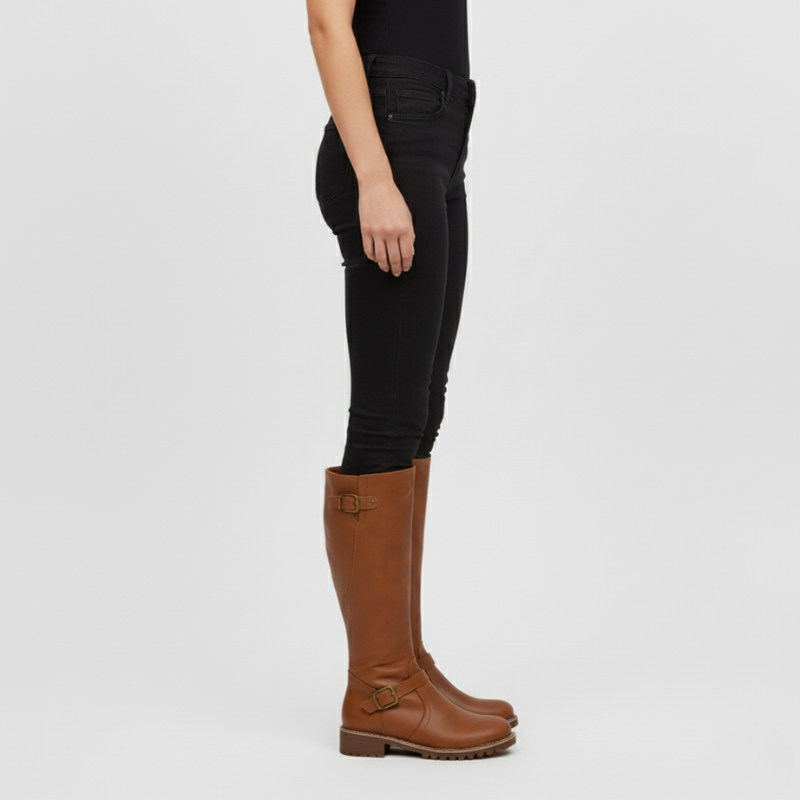 Jasmijn | Dames Hoge Laarzen met Hak Larenza.nl