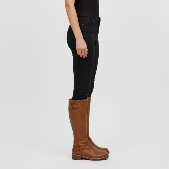 Jasmijn | Dames Hoge Laarzen met Hak Larenza.nl