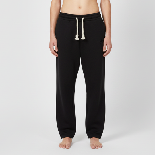 Joep | Heren Joggingbroek Baggy Pasvorm Zwart Larenza.nl