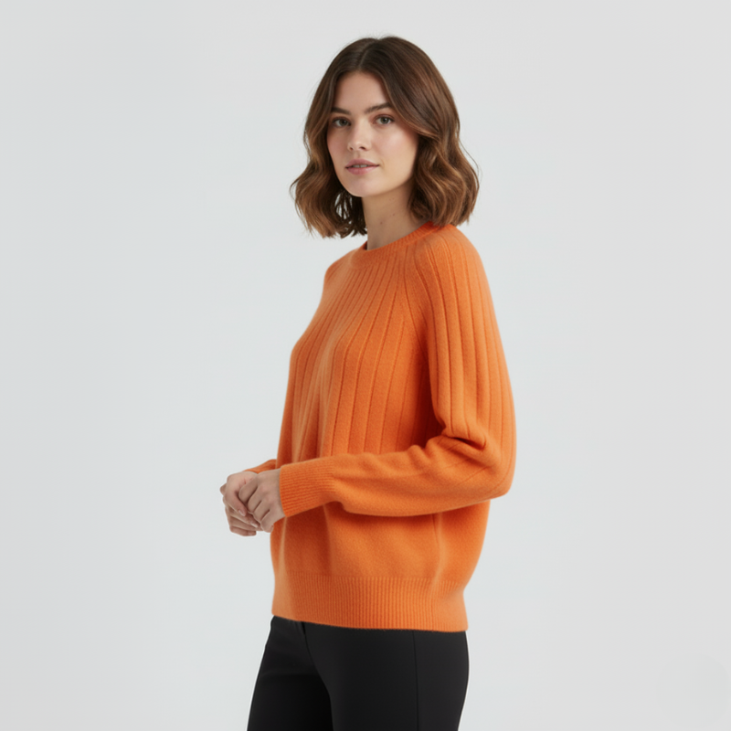 Karlijn | Dames Trui Gebreid Pullover Larenza.nl