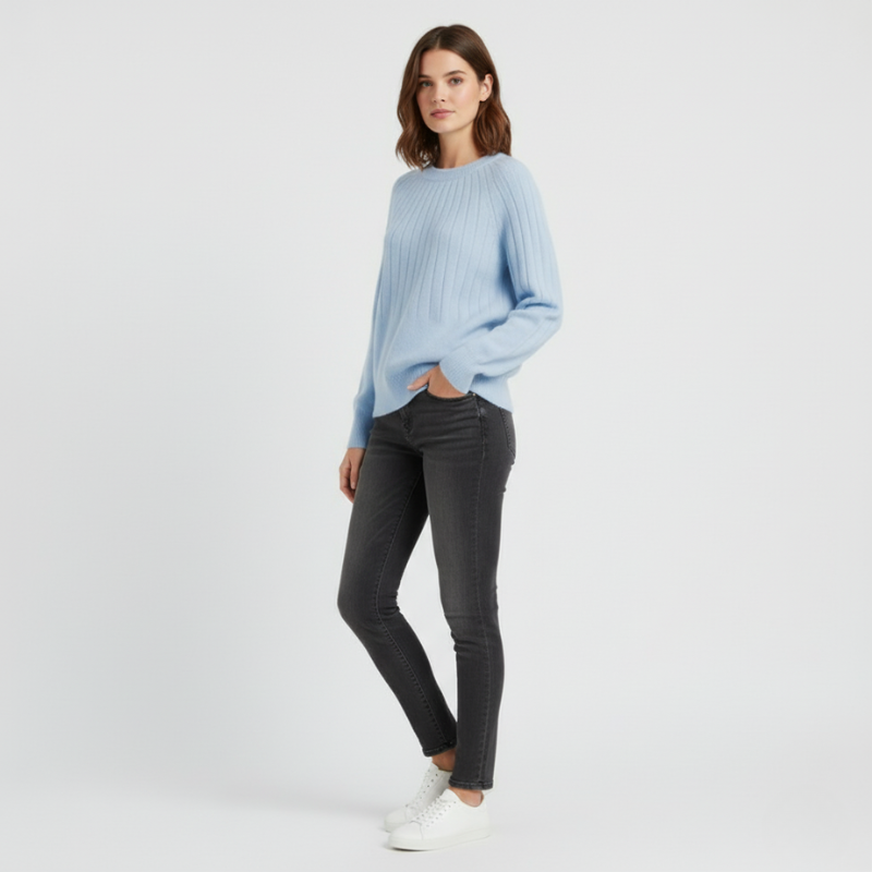 Karlijn | Dames Trui Gebreid Pullover Larenza.nl