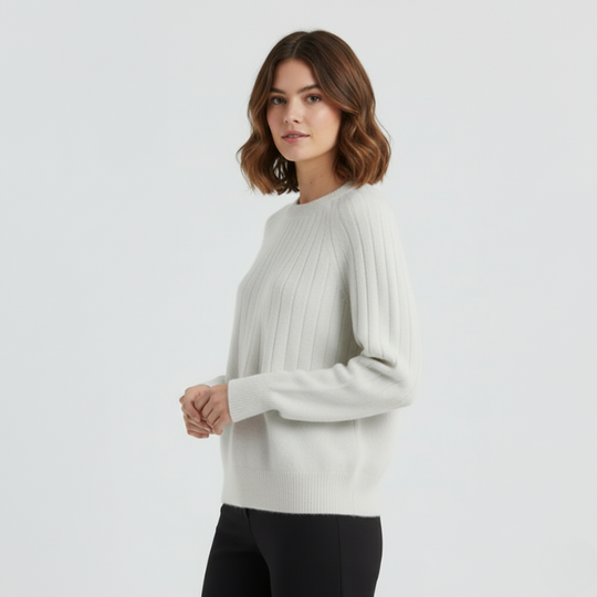 Karlijn | Dames Trui Gebreid Pullover Larenza.nl