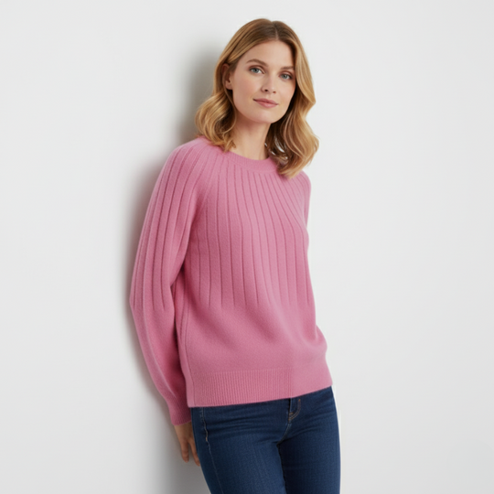 Karlijn | Dames Trui Gebreid Pullover Larenza.nl