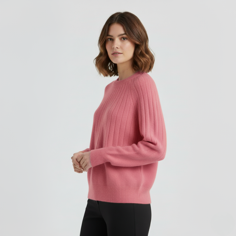 Karlijn | Dames Trui Gebreid Pullover Larenza.nl