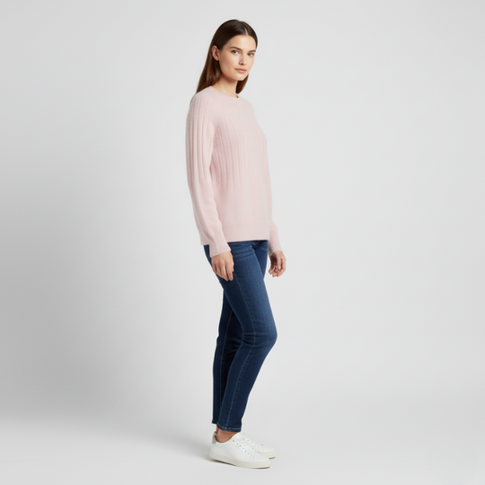 Karlijn | Dames Trui Gebreid Pullover Larenza.nl