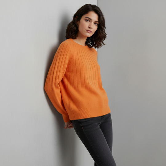 Karlijn | Dames Trui Gebreid Pullover Larenza.nl