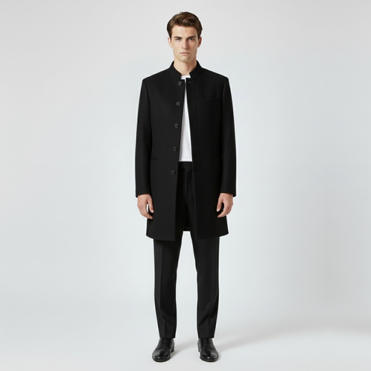 Keece | Heren Elegante & Veelzijdige Formele Jas Zwart Larenza.nl