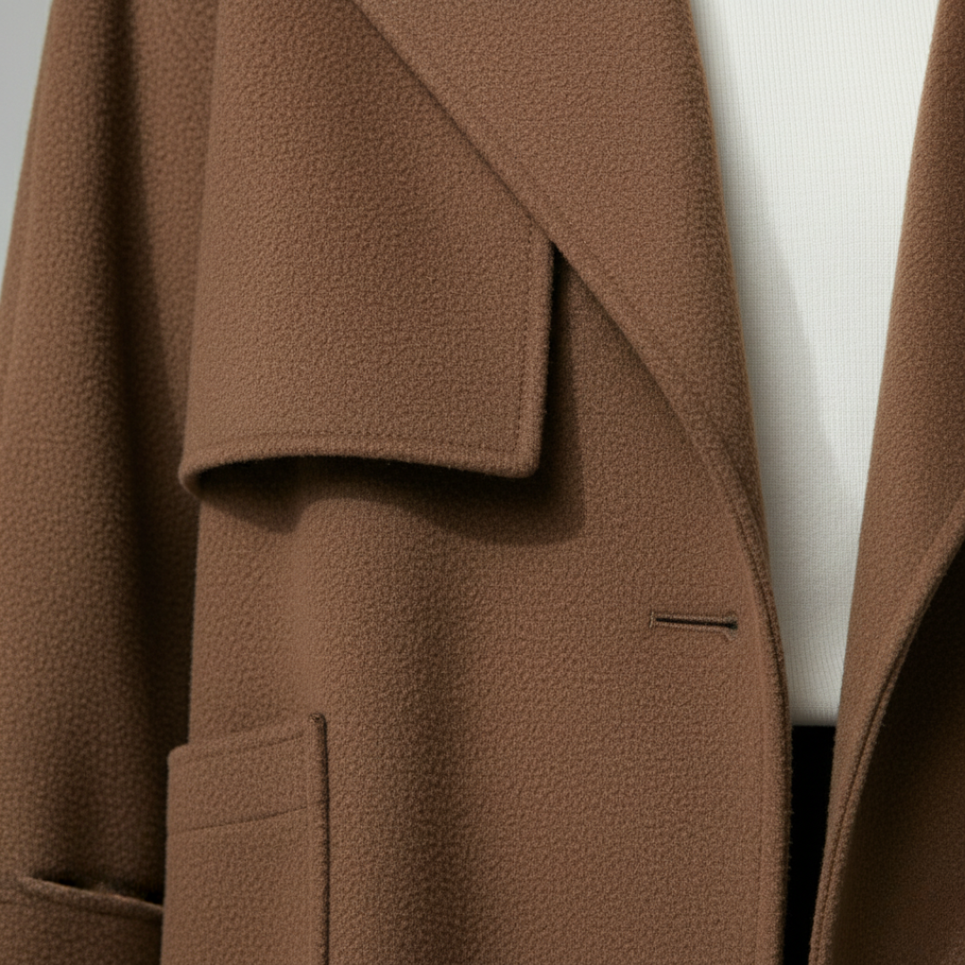 Kiki | Dames Trenchcoat Oversized Lang Larenza.nl