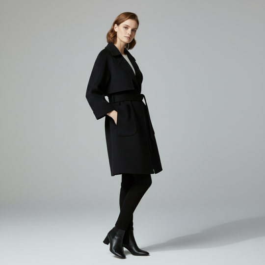 Kiki | Dames Trenchcoat Oversized Lang Larenza.nl