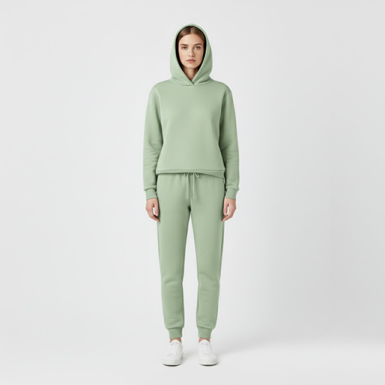 Lisanne | Dames Actieve Jogging Set Groen Larenza.nl
