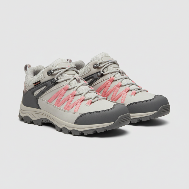 Loïs | Dames Wandelschoenen Orthopedisch Roze Larenza.nl