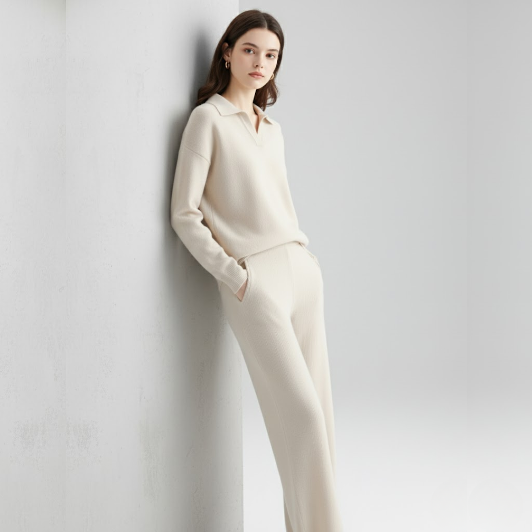 Lotte | Dames Loungewear Set Trui & Broek Oversized Larenza.nl