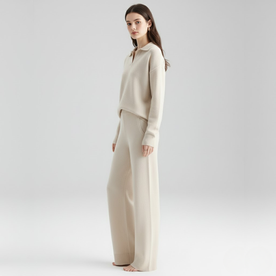 Lotte | Dames Loungewear Set Trui & Broek Oversized Larenza.nl