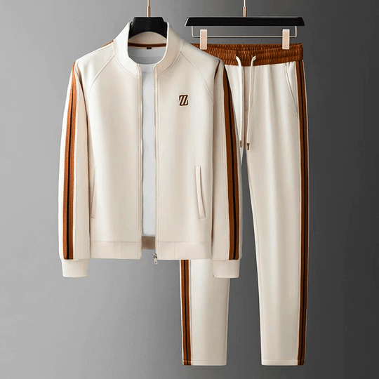 Manu | Heren Stretch Tracksuit Set Larenza.nl