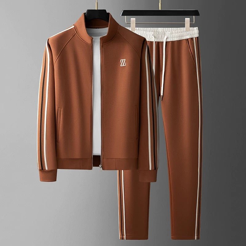 Manu | Heren Stretch Tracksuit Set Larenza.nl