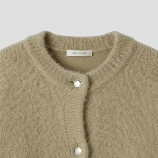 Marleen | Dames verfijnd gebreid vest Larenza.nl