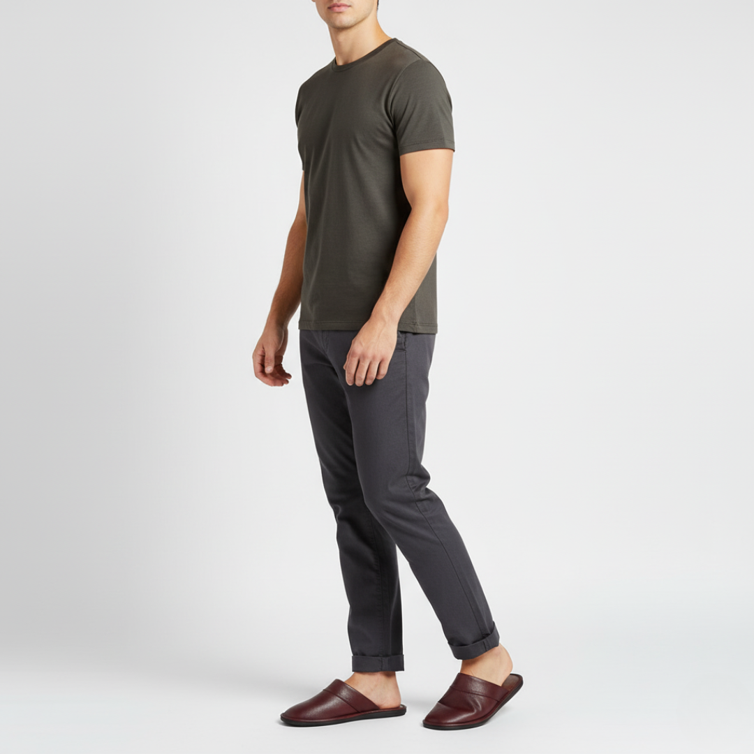 Martijn | Heren Pantoffels Warm Antislip Larenza.nl