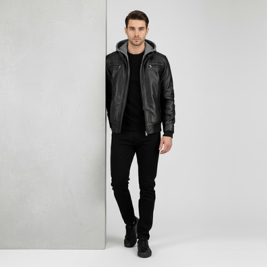 Niek | Heren Jas met Capuchon Larenza.nl