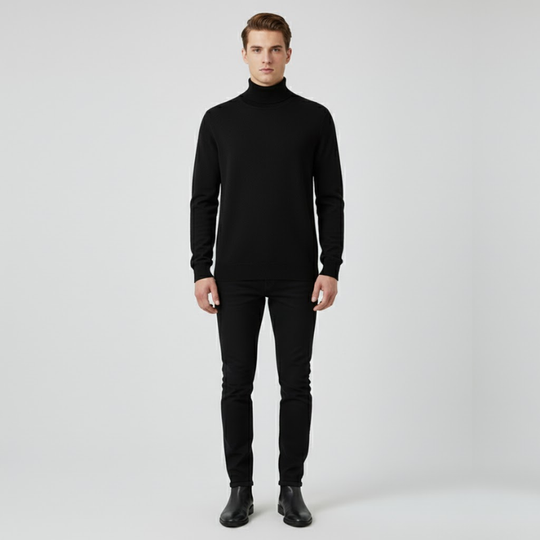 Renvis | Heren Elegante Coltrui Zwart Larenza.nl