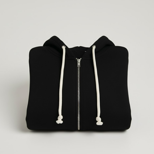Roos | Dames Longline Hoodie met Rits Larenza.nl