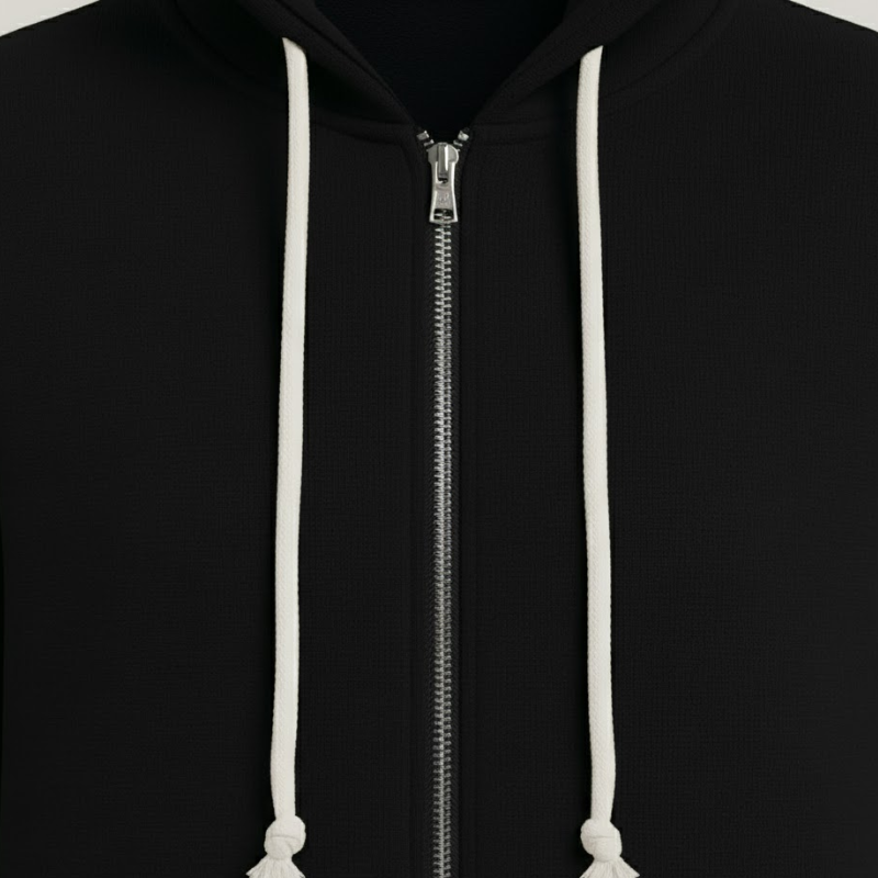 Roos | Dames Longline Hoodie met Rits Larenza.nl