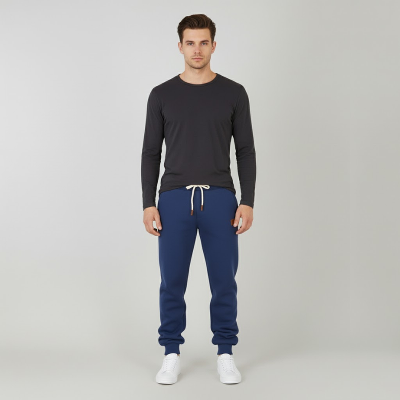 Shen | Heren Joggingbroek Blauw Larenza.nl