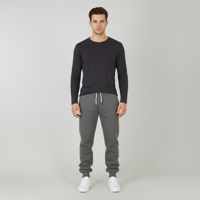 Shen | Heren Joggingbroek Donkergrijs Larenza.nl