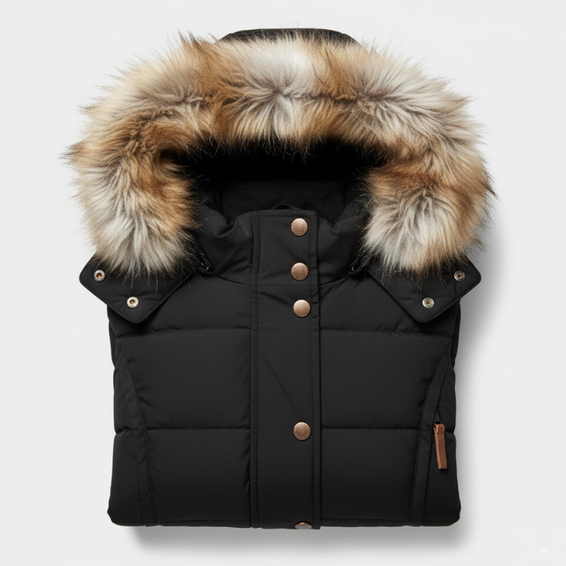 Tessa | Dames Winterjas Slim Fit Met Capuchon Larenza.nl