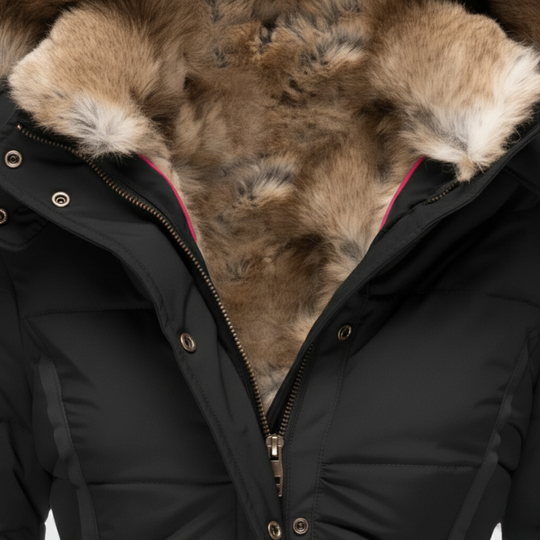 Tessa | Dames Winterjas Slim Fit Met Capuchon Larenza.nl