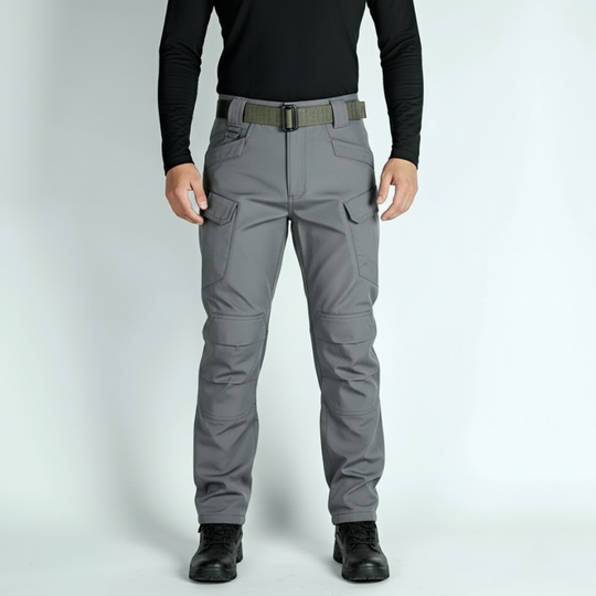 Tibor | Heren Duurzame Waterdichte Wandelbroek Grijs Larenza.nl